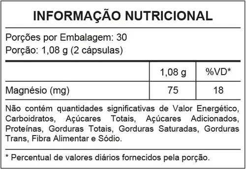 Supreforce Magnésio P.A 60 Cápsulas