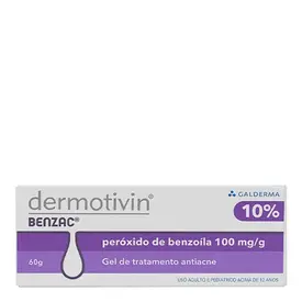 Benzac AC 100mg>>g - Gel com 60g