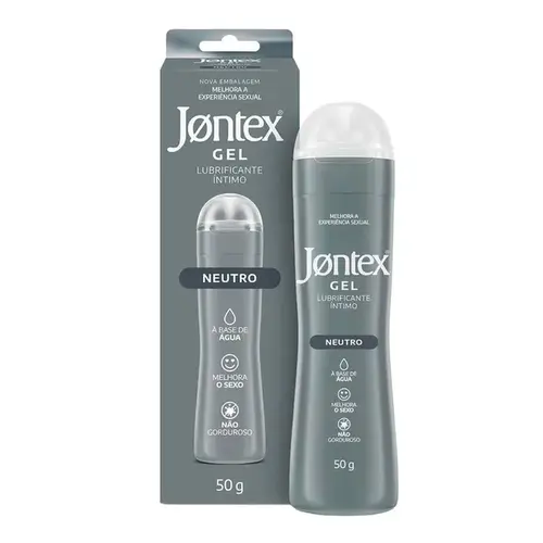 Gel Lubrificante Íntimo Jontex Neutro 50g