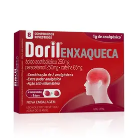 Doril Enxaqueca - 8 Comprimidos