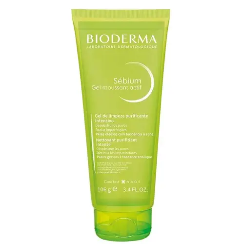 Gel de Limpeza Facial Bioderma Sébium Gel Moussant Actif 200ml