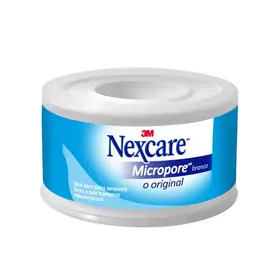 Fita Micropore Nexcare Original Branca 25mm x 4,5m - 1 Unidade