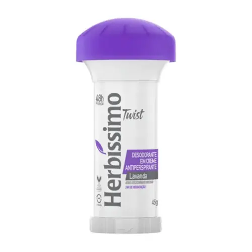 Desodorante Twist Antitranspirante Lavanda Herbissimo 45g