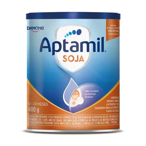 Fórmula Infantil Aptamil Soja 2 0-12 Meses 400g