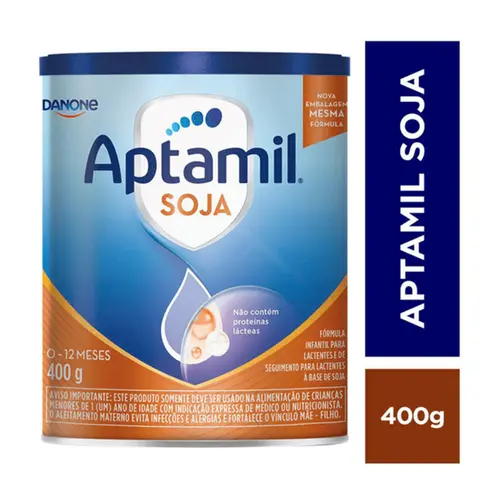 Fórmula Infantil Aptamil Soja 2 0-12 Meses 400g