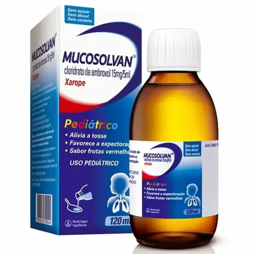 Mucosolvan Pediátrico 3mg/ml - Xarope com 120ml