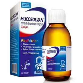 Mucosolvan Pediátrico 3mg/ml - Xarope com 120ml