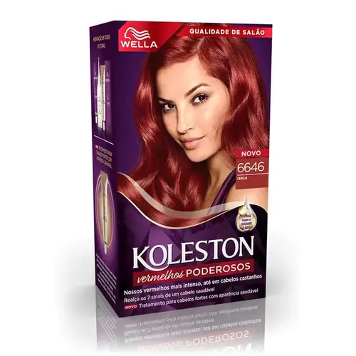 Tinta de Cabelo Wella Koleston 6646 Cereja