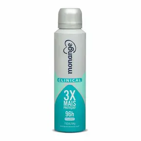 Desodorante Monange Clinical Revigorante Aerosol Feminino 150ml
