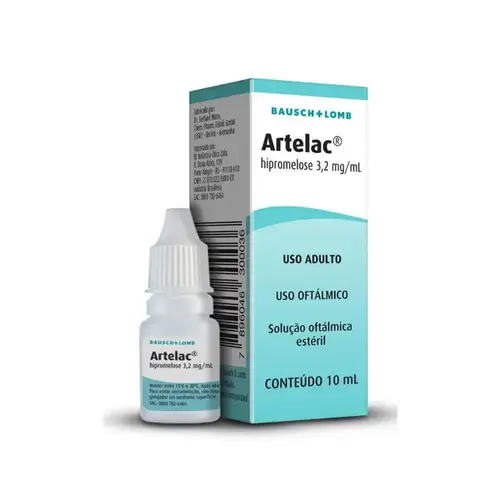 Artelac 10ml - Solução Oftálmica - Bausch + Lomb