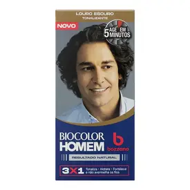 Tonalizante Masculino Bozzano Biocolor Louro Escuro 1 Unidade