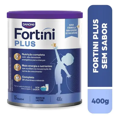 Suplemento Alimentar Infantil - Fortini Plus Sem Sabor 400g