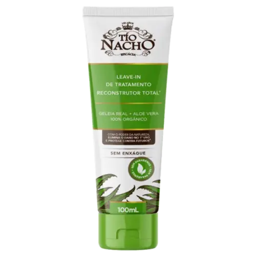 Leave In para Cabelo para Cabelo Tio Nacho Reconstrutor Total 100ml