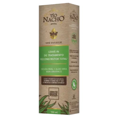 Leave In para Cabelo para Cabelo Tio Nacho Reconstrutor Total 100ml