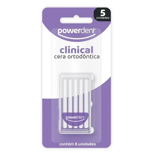 Cera Ortodôntica Powerdent 5 Unidades