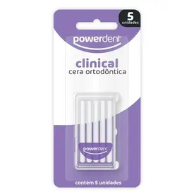 Cera Ortodôntica Powerdent 5 Unidades
