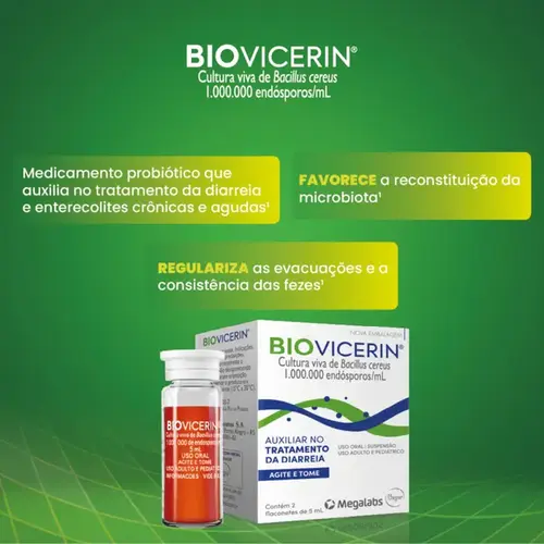 Biovicerin 2 Flaconetes 5ml