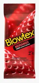 Preservativo Blowtex Morango 6 Unidades
