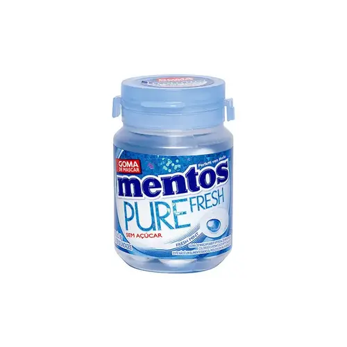 Chiclete Mentos Pure Fresh Fresh Mint Sem Açúcar 56g