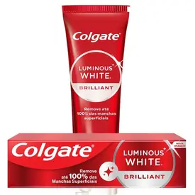 Creme Dental Colgate Luminous White Brilliant 70g Edição Limitada