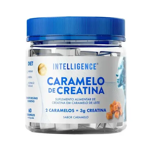 Caramelo de Creatina Pote Com 60 Unidades Intelligence