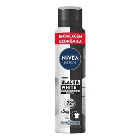 Desodorante Masculino Nivea Men Invisible Black & White Aerosol 200ml