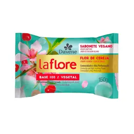 Sabonete em Barra Vegetal La Flore Flor de Cereja 150g