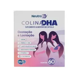 Neutrofer Colina DHA 60 Cápsulas