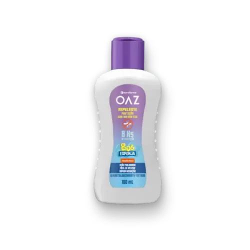 Repelente OAZ Infantil Bob Esponja 8H de Proteção 100ml
