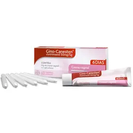 Gino-Canesten 10mg/g Creme Vaginal 35g + 6 Aplicadores