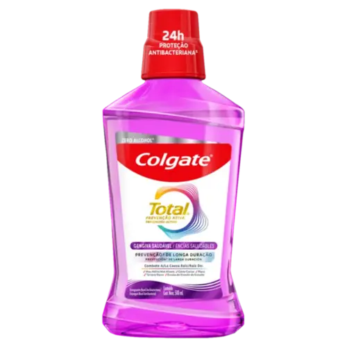 Enxaguante Bucal Colgate Total 12 Gengiva Reforçada Zero Álcool 500ml