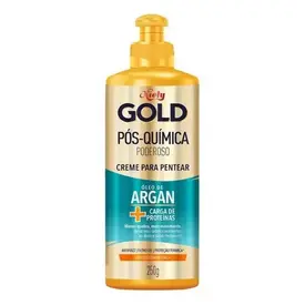 Creme de Pentear Niely Gold Pós Química Óleo de Argan 250g
