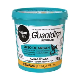 Alisante Capilar Salon Line Guanidina Regular Tradicional 218g