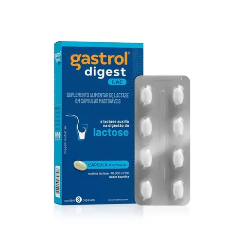 Gastrol Digest Lac 8 Cápsulas