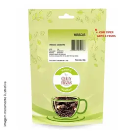 Chá Qualy Ervas Hibisco 50g