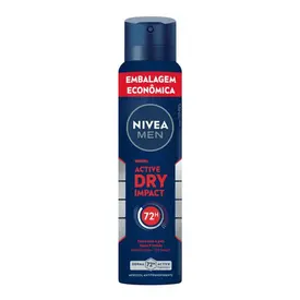 Desodorante Nivea Men Active Dry Impact Aerosol Masculino 200ml
