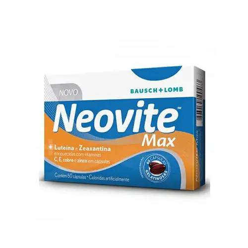 Polivitamínico Neovite Max para Visão 60 cápsulas