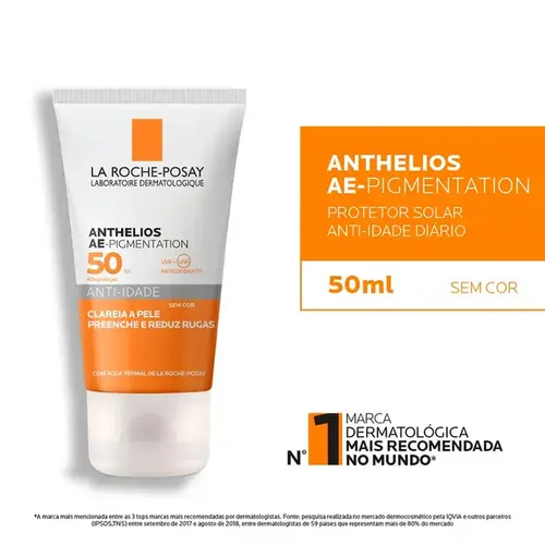 Protetor Solar Facial La Roche-Posay Anthelios Ae-Pigmentation FPS50 40g