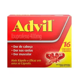 Advil 400mg 16 Cápsulas