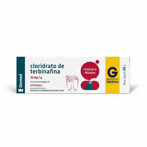 Cloridrato de Terbinafina 10mg/g Creme 20g Germed