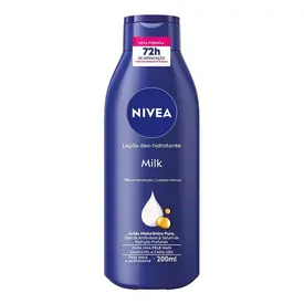 Loção Hidratante Corporal Nivea Milk Pele Seca a Extrasseca 200ml