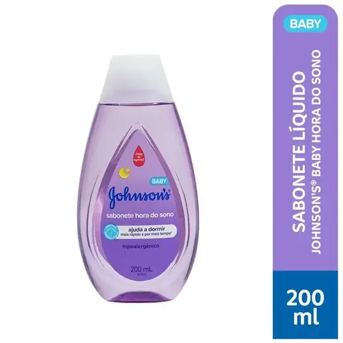 Sabonete Líquido Infantil Johnson's Baby Hora Do Sono 200ml