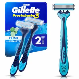 Aparelho de Barbear Gillette Prestobarba 3 Cool 2 Unidades