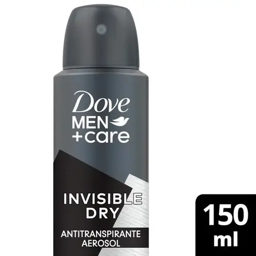 Desodorante Dove Men +Care Invisible Dry Aerosol Masculino 150ml