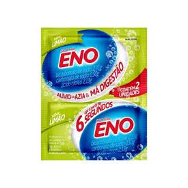 Sal de Frutas Eno - Sabor Limão - 2 Envelopes de 5g Cada