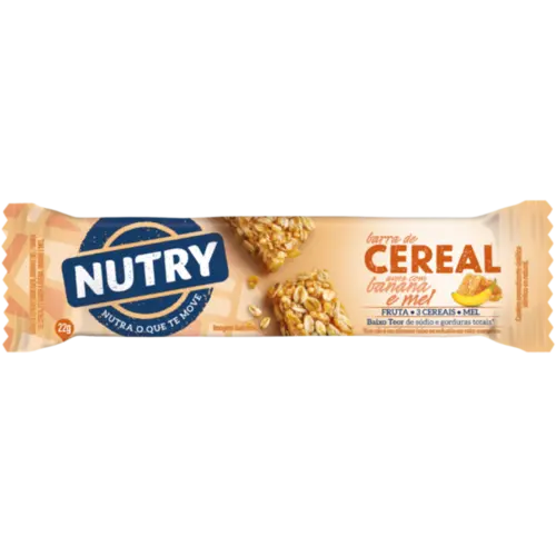 Barra de Cereais Nutry Aveia com Banana e Mel