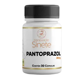 Pantoprazol 20mg 30 Cápsulas - Manipulação Sinete