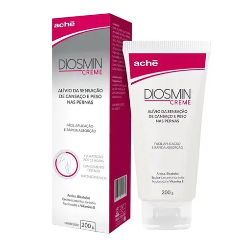 Creme Hidratante para Pés e Pernas - Diosmin 200g