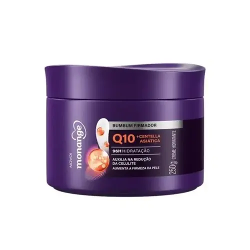 Hidratante Monange Bumbum Firmador Q10 com Centella Asiática 250g