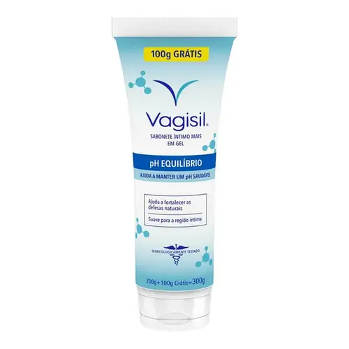 Sabonete Íntimo em Gel Vagisil pH Equilíbrio 300g